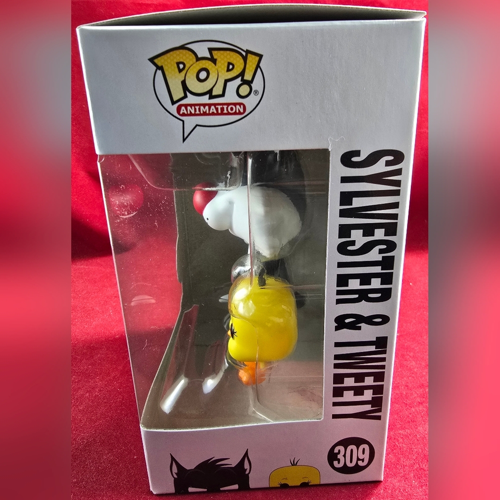 Sylvester & tweety funko # 309 (nib) With Pop Protector - Picture 5 of 7